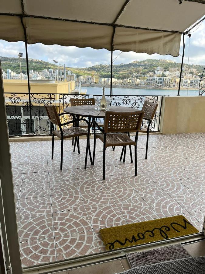 Groundfloor Apartment By The Sea, Fabulous Views St. Paul's Bay Exterior foto